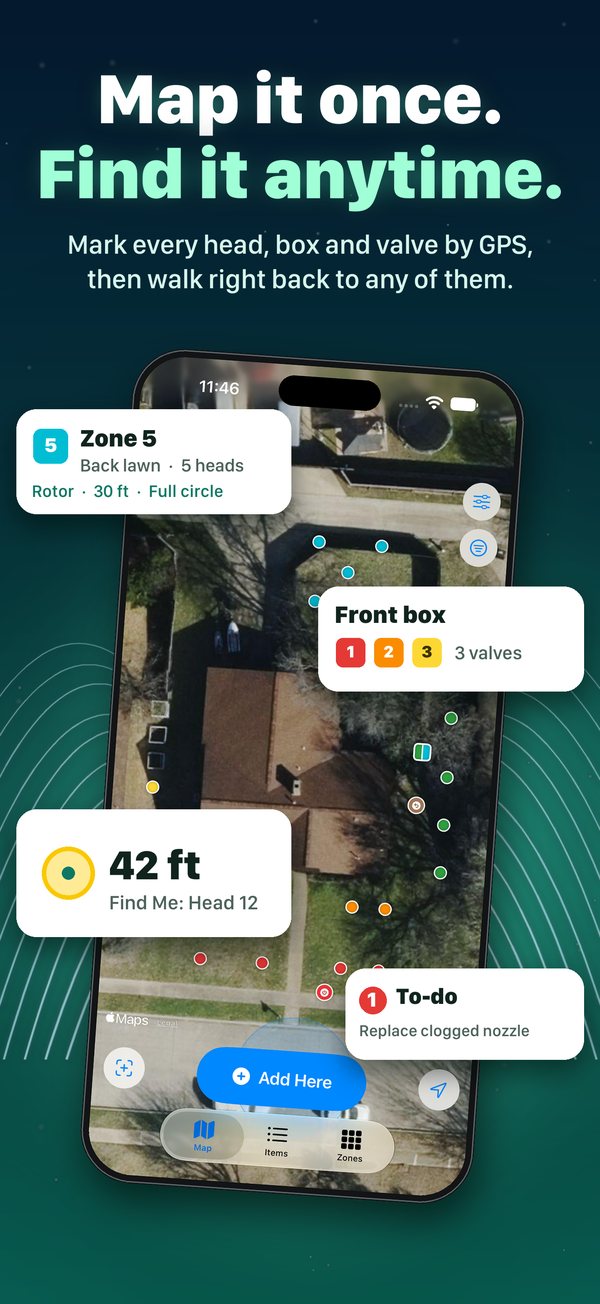 Map it once. Find it anytime.